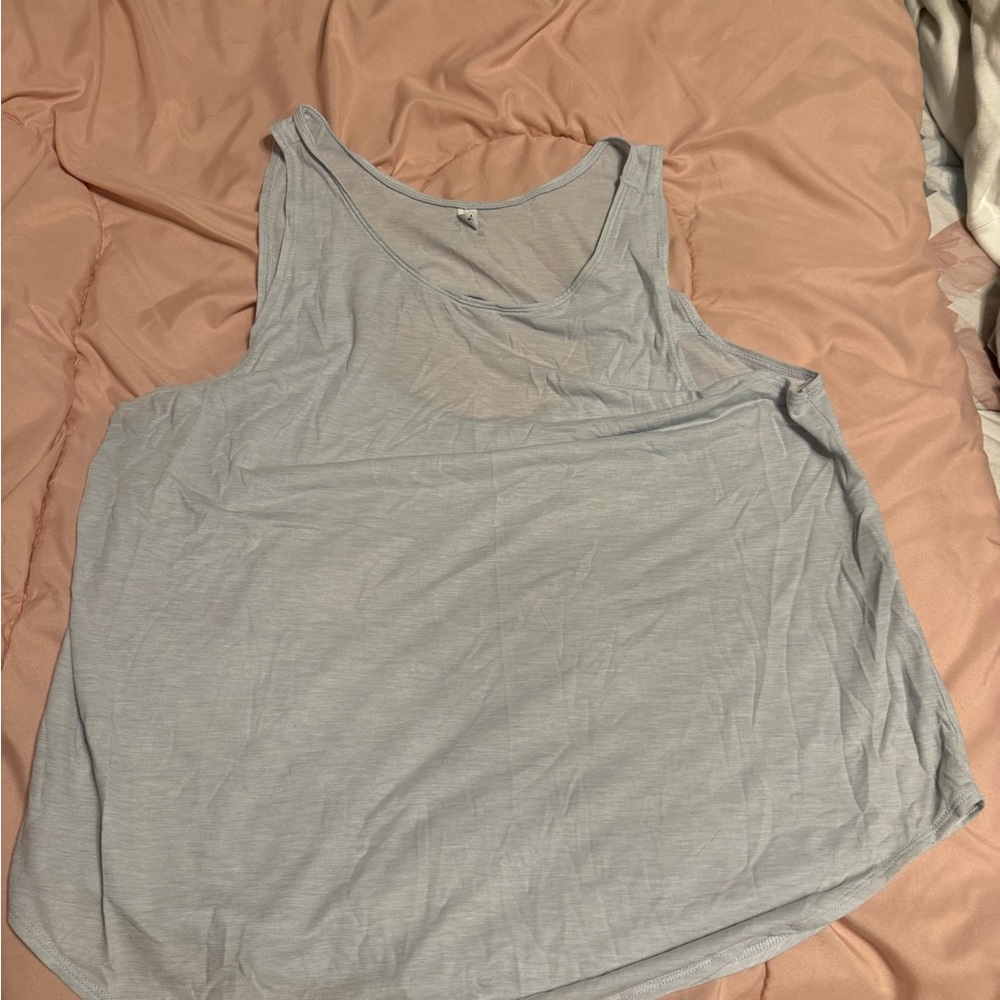 Under Armour Light Gray Tank Top